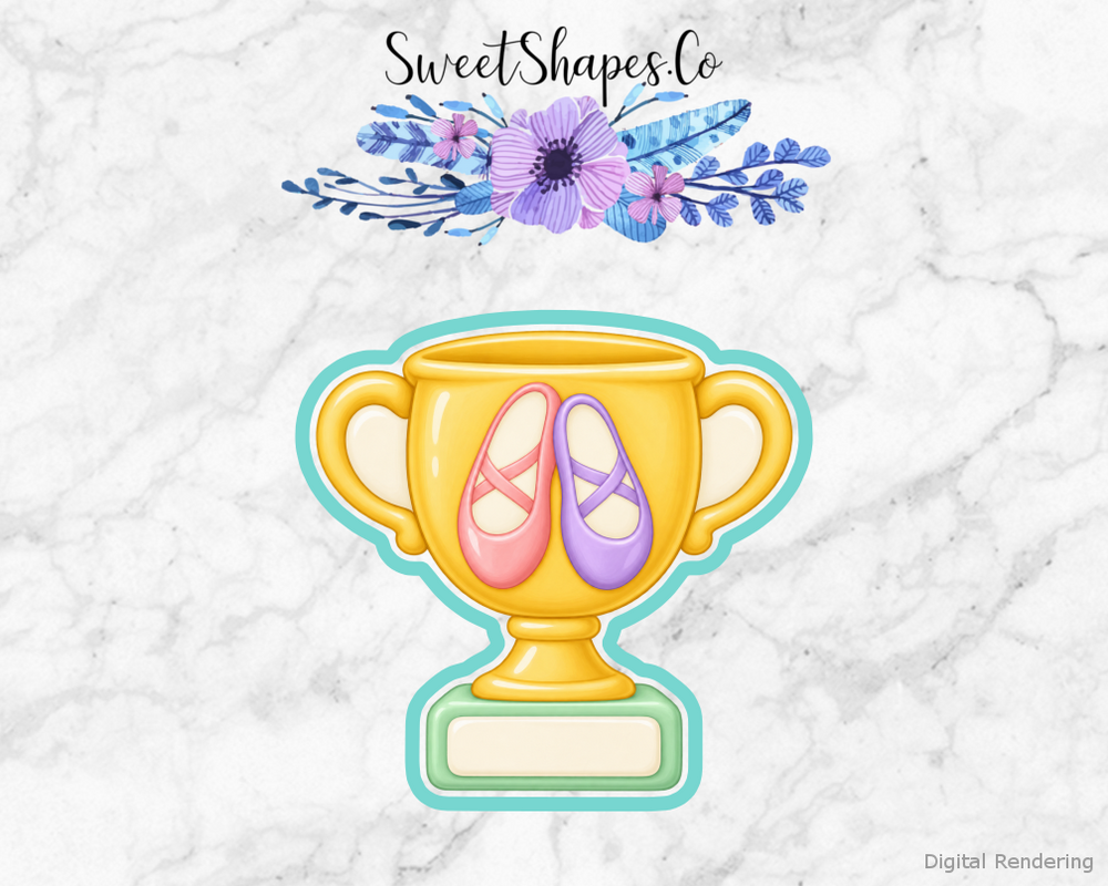 First Recital Ballet Trophy Cookie Cutter