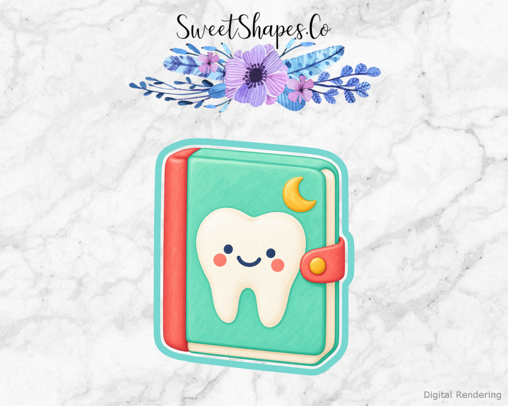 First Tooth Memory Book Cookie Cutter