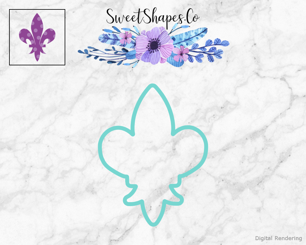 Fleur De Lis Cookie Cutter