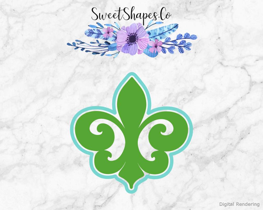 Fleur De Lis 1 Cookie Cutter