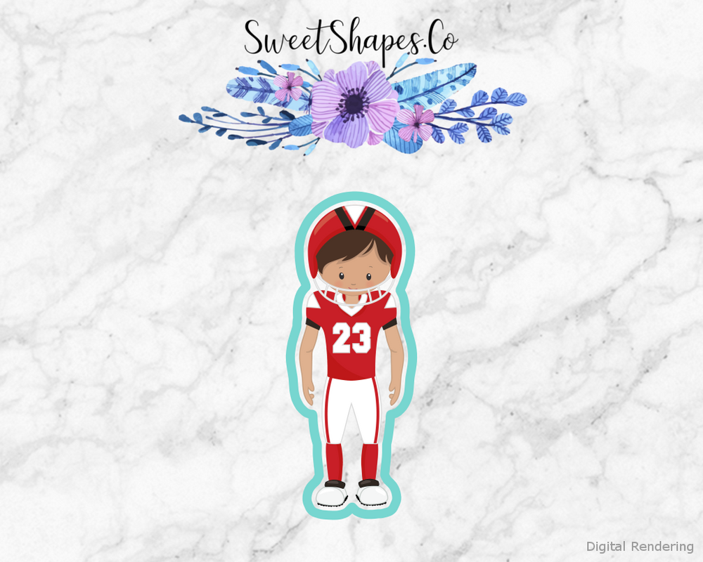 Football Player Cookie Cutter