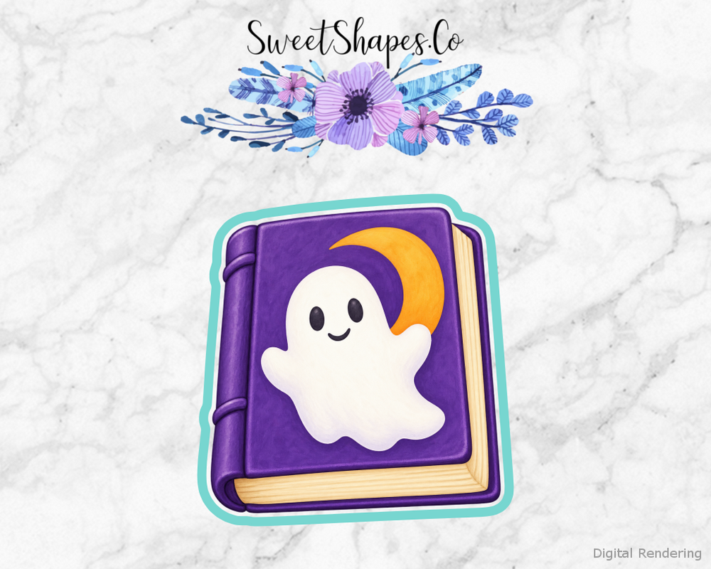 Friendly Ghost Storybook Cookie Cutter
