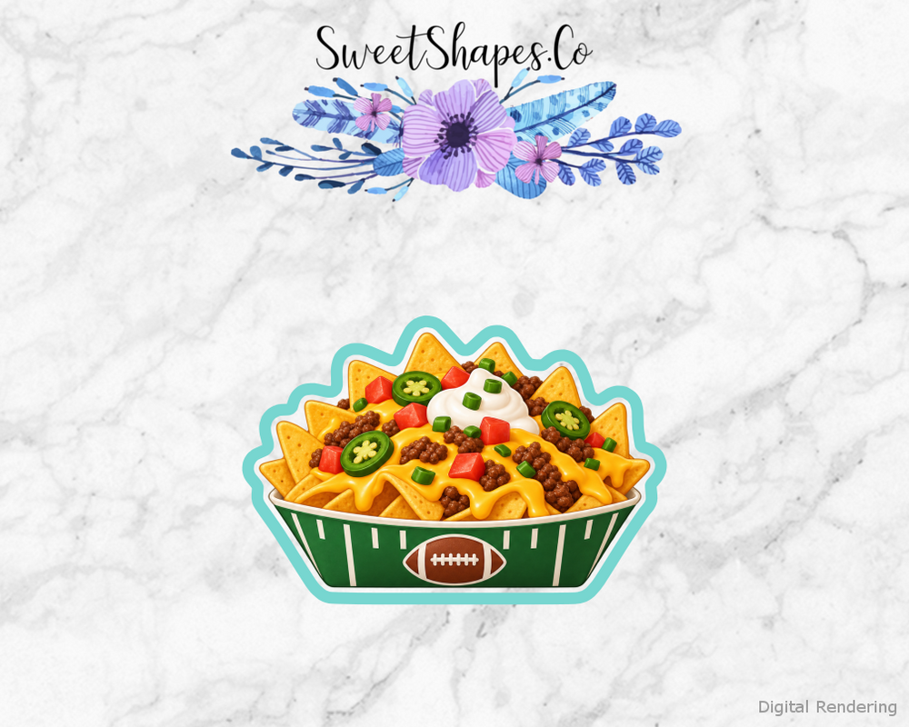 Game Day Nacho Tray Cookie Cutter