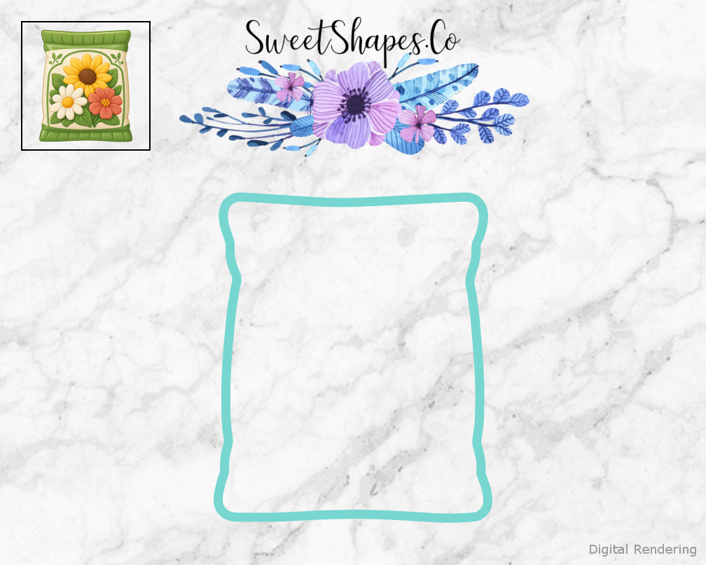 Garden Helper Flower Seed Packet Cookie Cutter