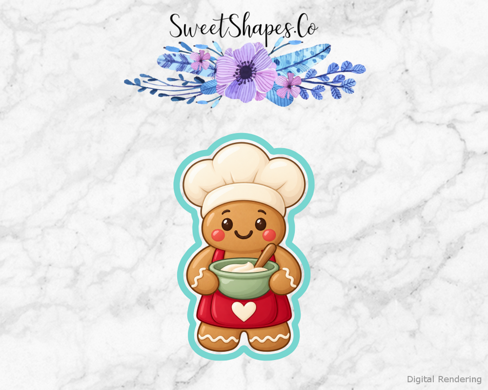 Gingerbread Baker Cookie Cutter