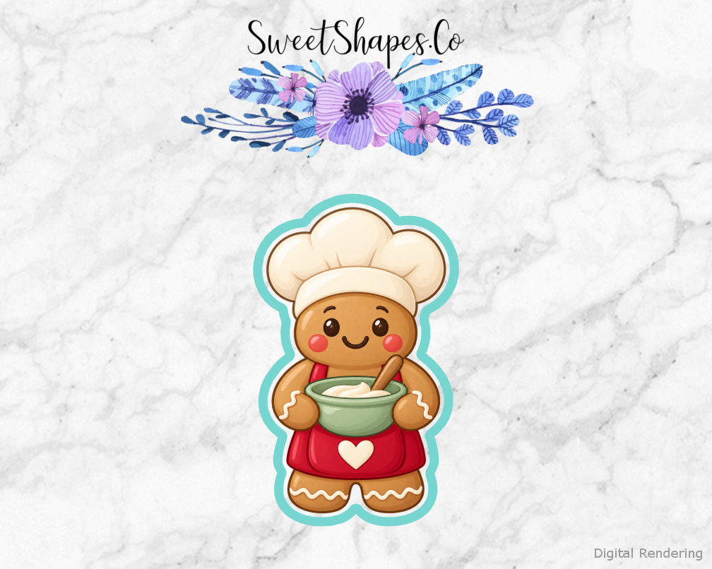 Gingerbread Baker Cookie Cutter