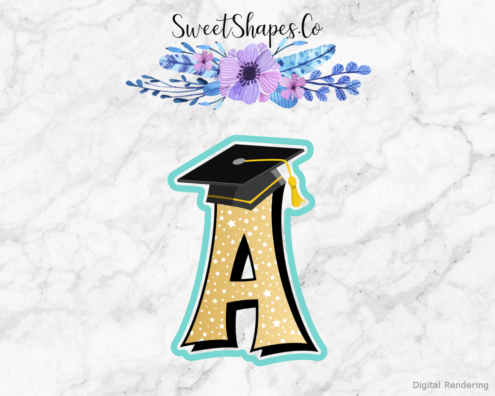 Graduation Cap A Cookie Cutter