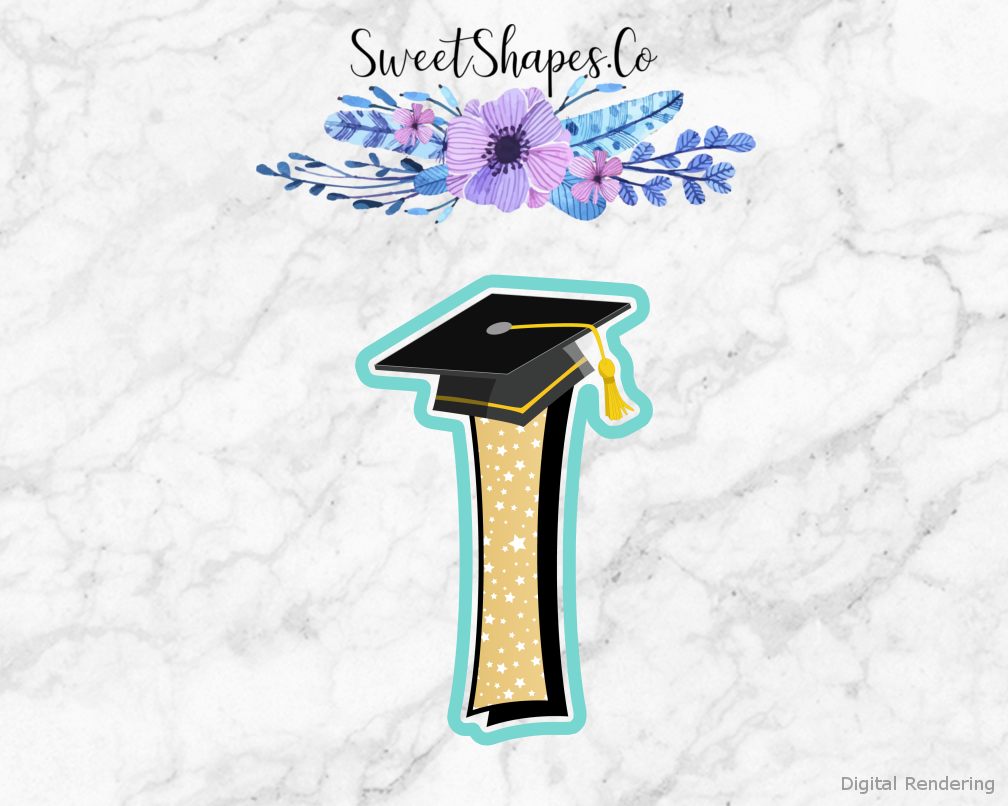 Graduation Cap I Cookie Cutter