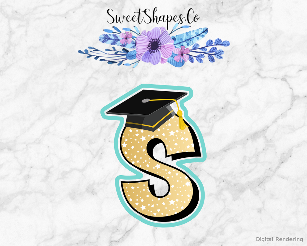 Graduation Cap S Cookie Cutter