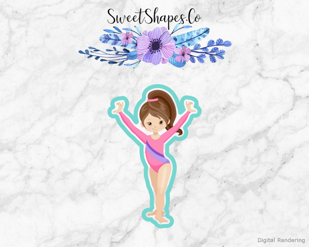 Gymnast 1 Cookie Cutter