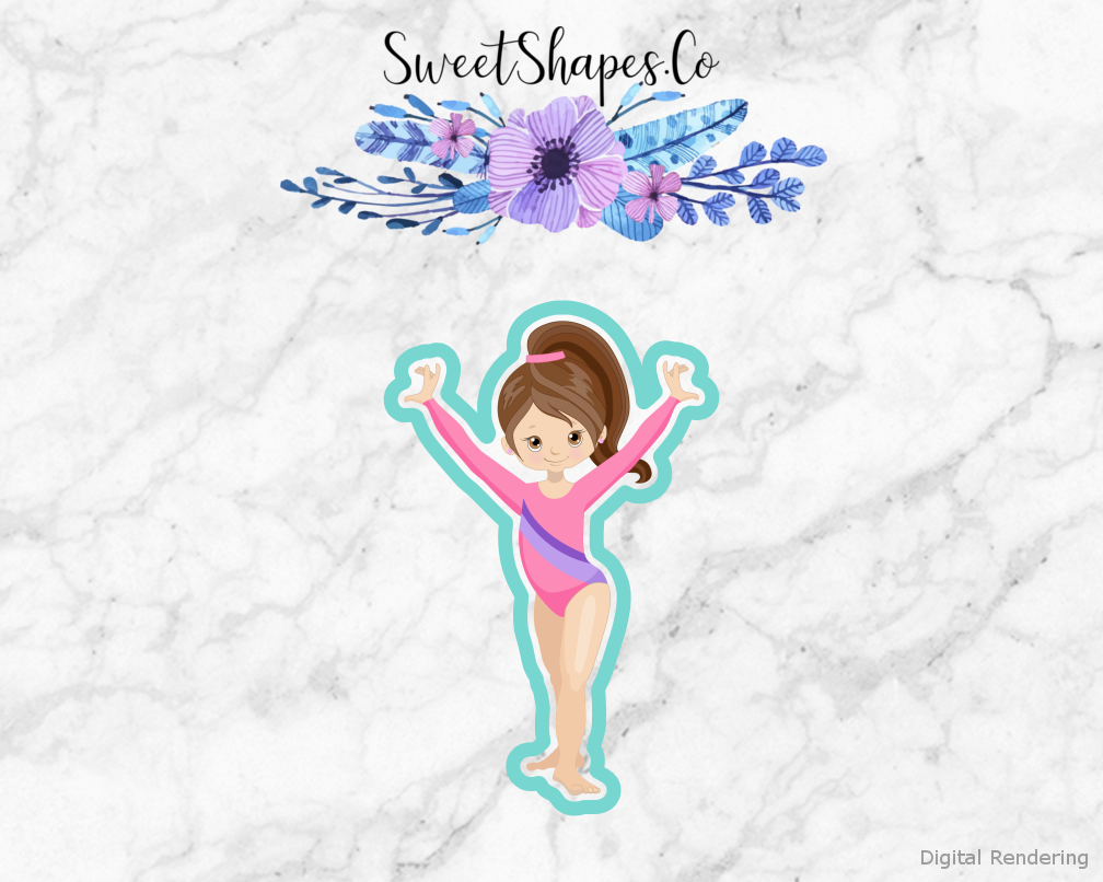 Gymnast 1 Cookie Cutter