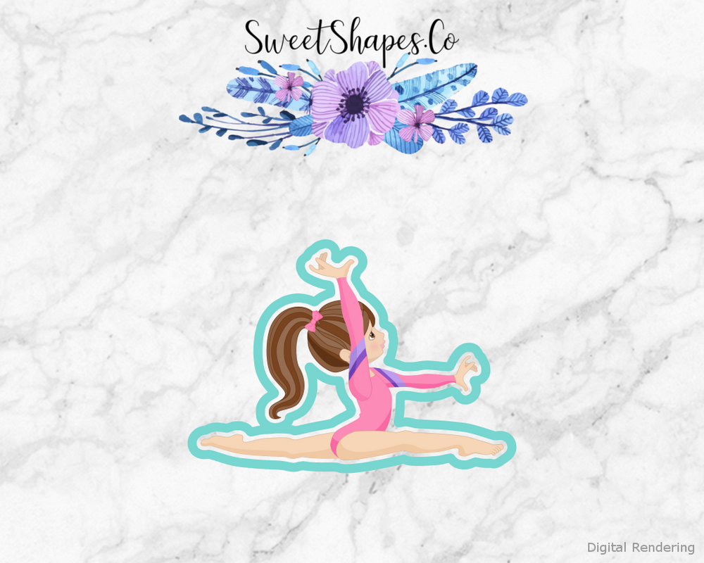 Gymnast 2 Cookie Cutter