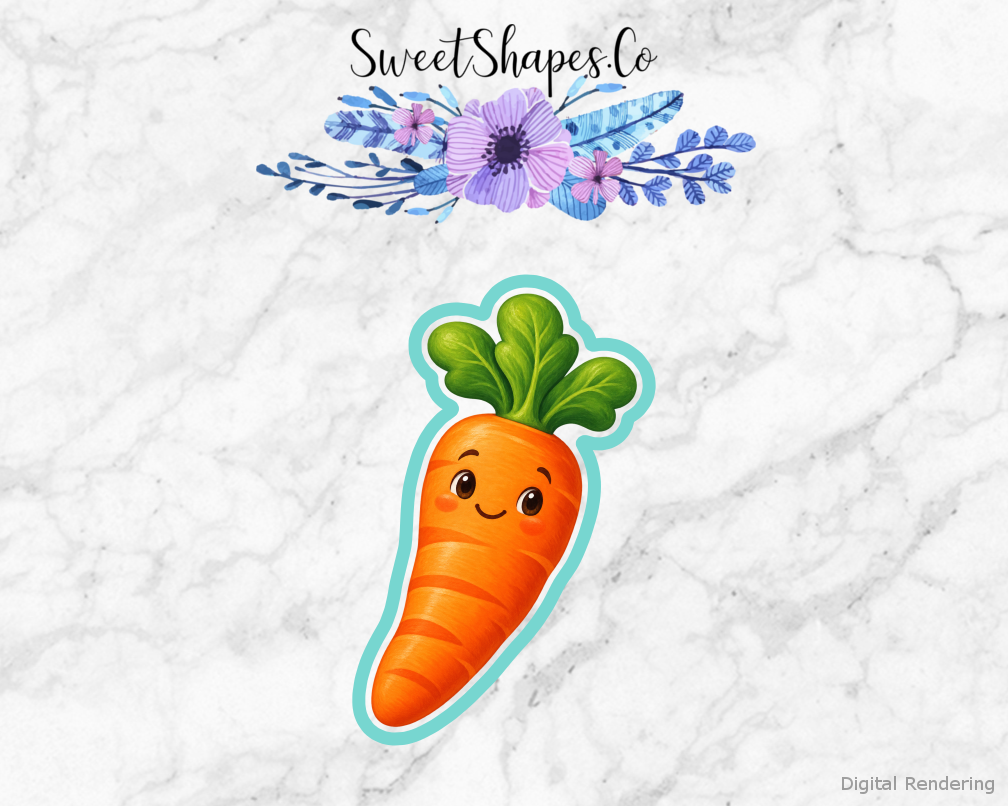 Happy Harvest Carrot Cookie Cutter