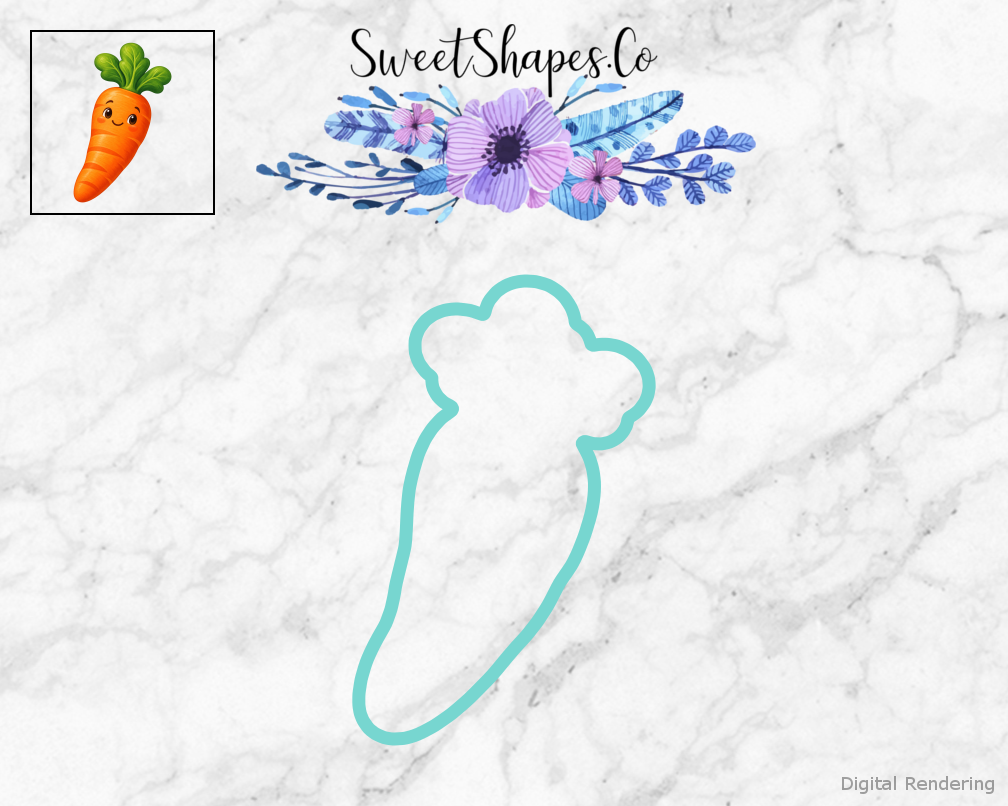 Happy Harvest Carrot Cookie Cutter