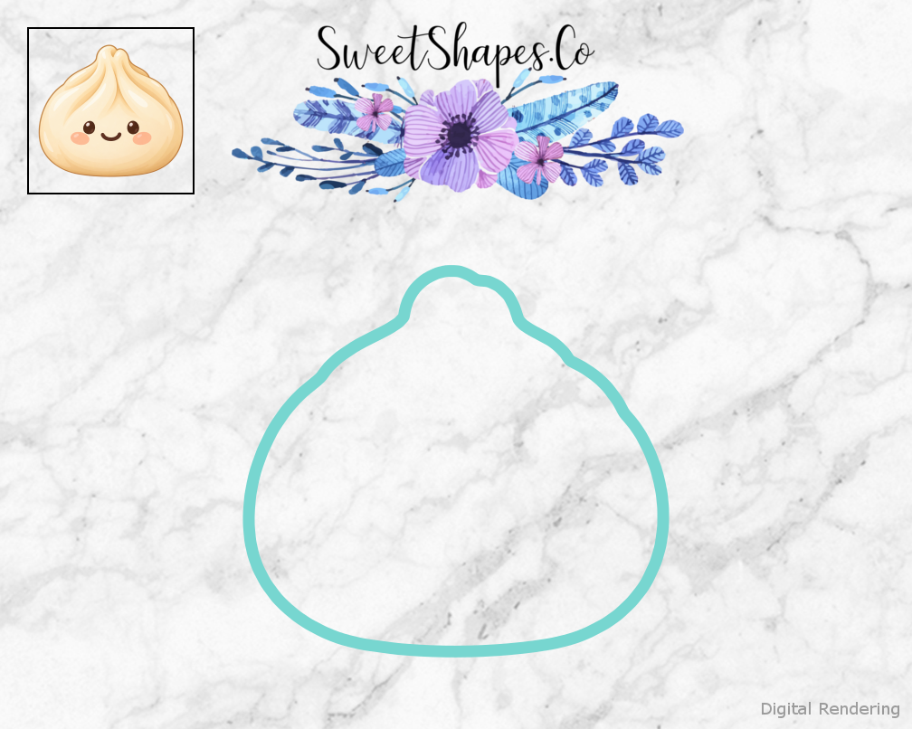 Happy Little Soup Dumpling Cookie Cutter