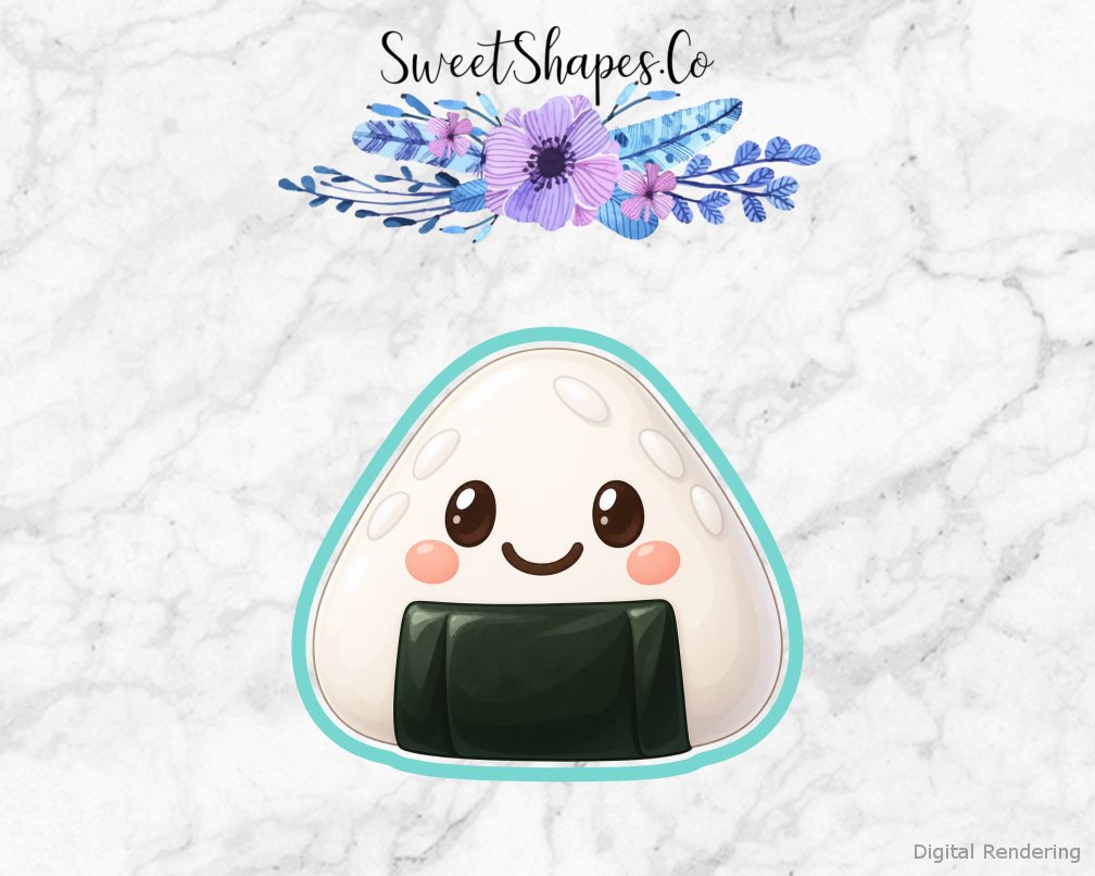 Happy Nori Onigiri Cookie Cutter