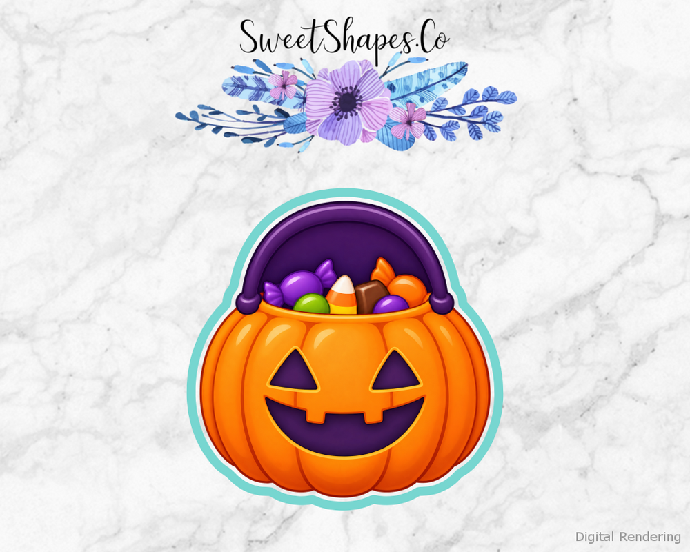 Happy Pumpkin Treat Pail Cookie Cutter