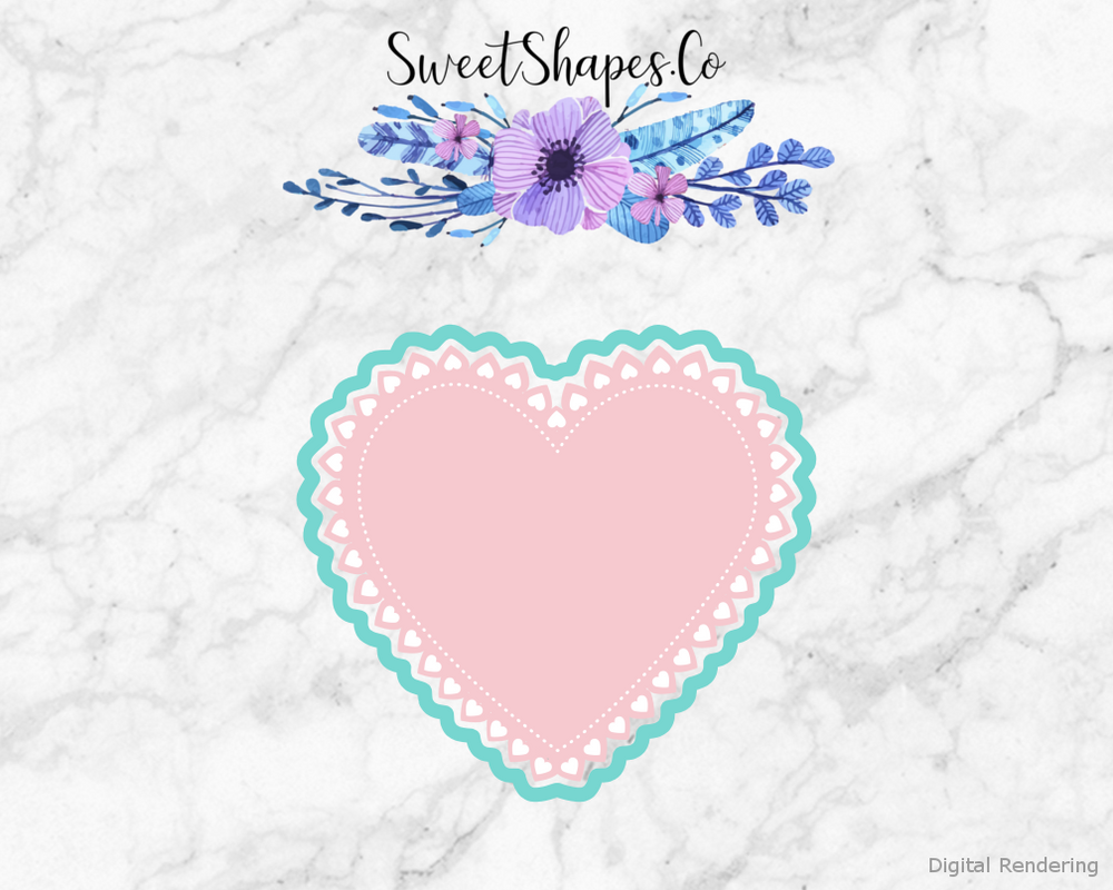 Heart 5 Cookie Cutter