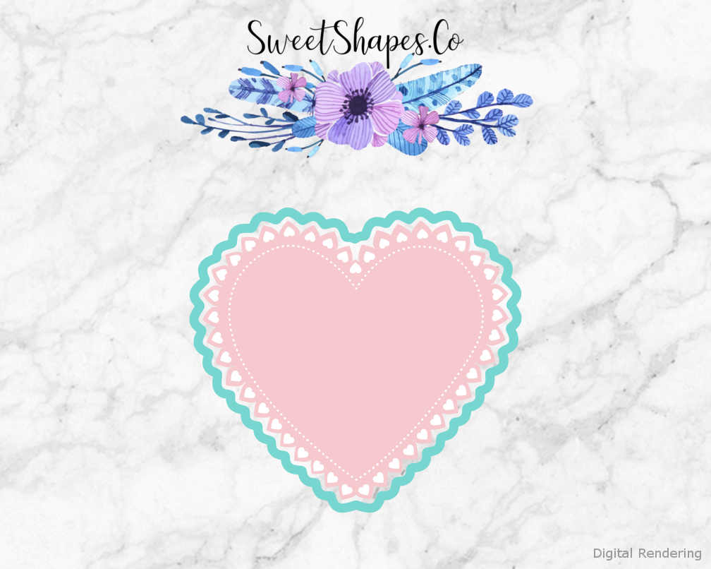 Heart 5 Cookie Cutter