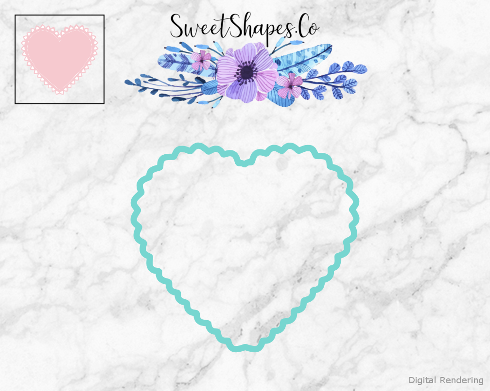 Heart 5 Cookie Cutter