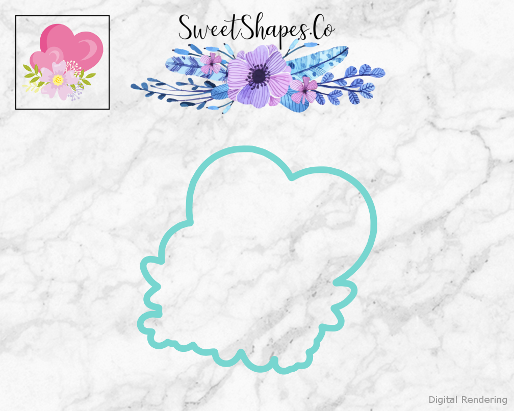 Heart Plaque Cookie Cutter
