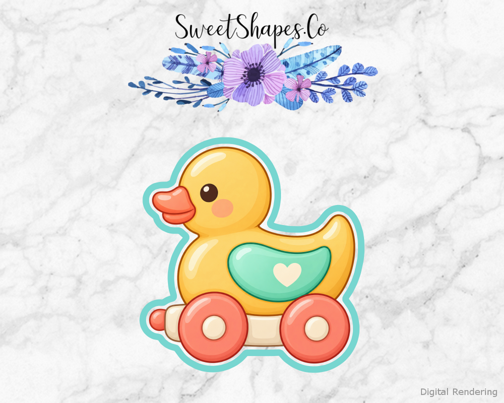 Honey Mint Toy Duck Cookie Cutter