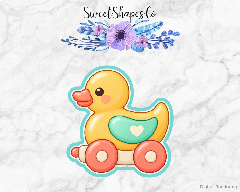 Honey Mint Toy Duck Cookie Cutter
