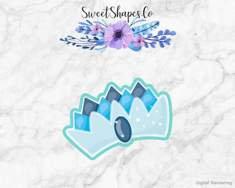 Ice Crown Cookie Cutter