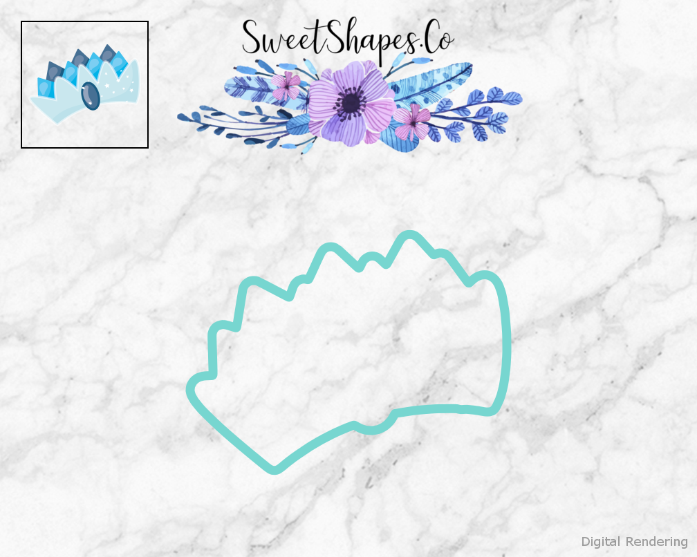 Ice Crown Cookie Cutter