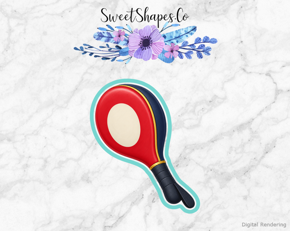 Karate Club Target Paddle Cookie Cutter