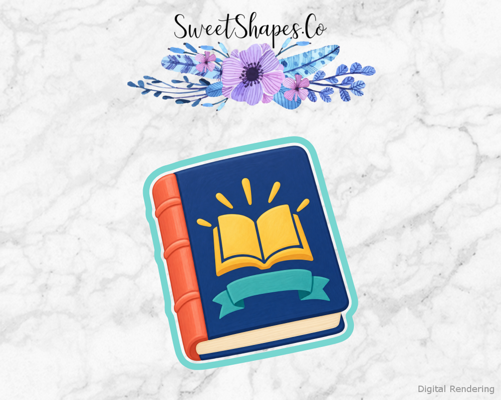 Library Story Reading Passport Cookie Cutter
