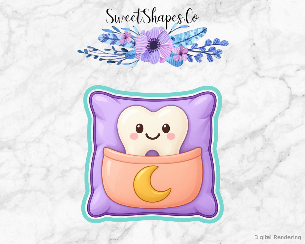 Lilac Moon Tooth Fairy Pillow Cookie Cutter