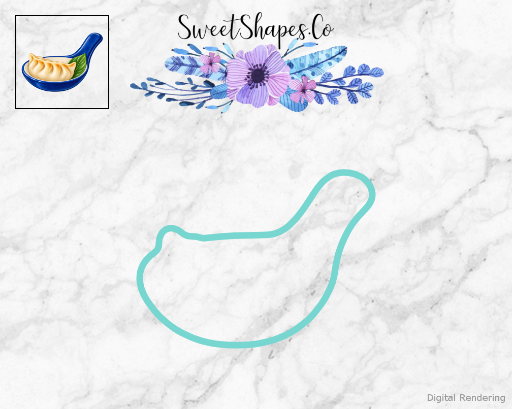 Little Dumpling Serving Spoon Cookie Cutter