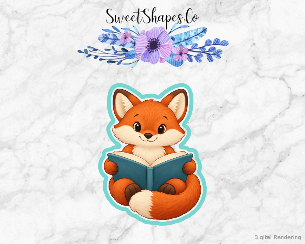 Little Fox Storytime Cookie Cutter