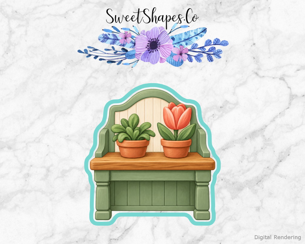 Little Gardener Potting Bench Cookie Cutter
