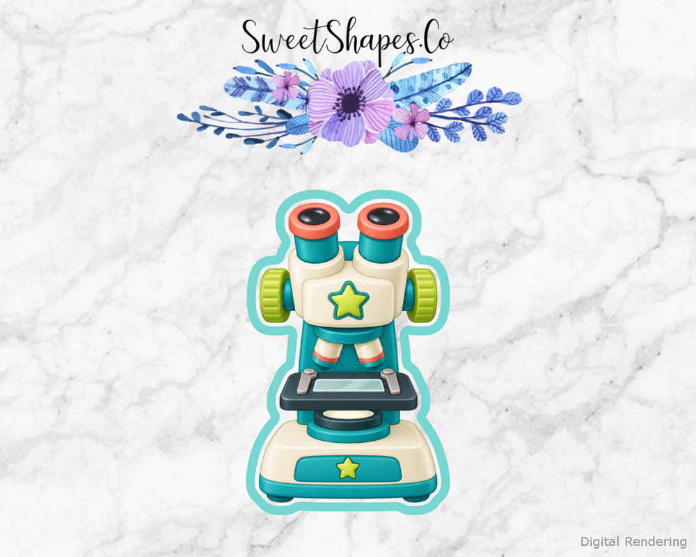 Little Lab Microscope with Star Detail Cookie Cutter