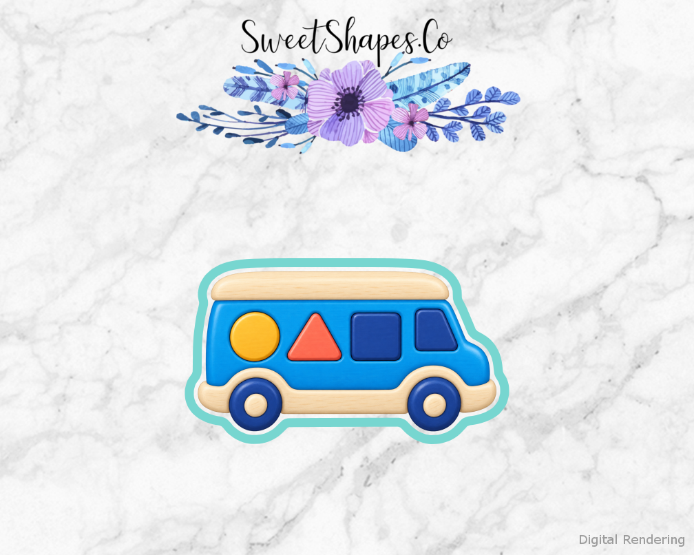 Little Learner Sorting Bus Cookie Cutter