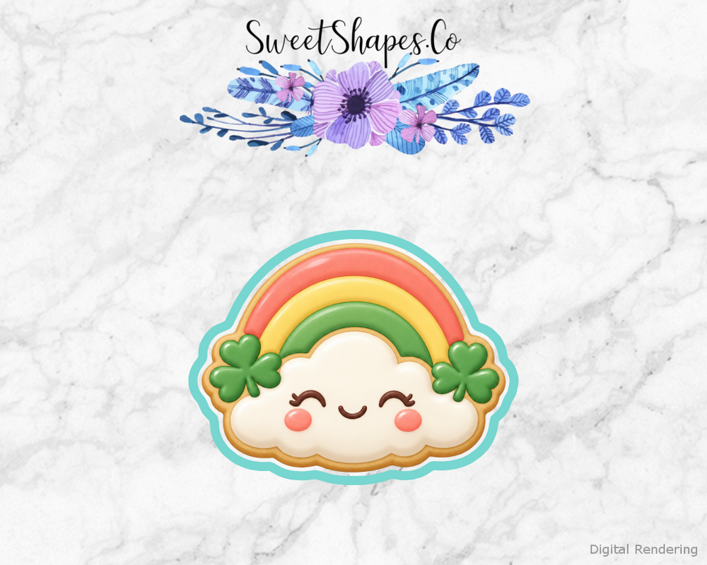Lucky Picnic Rainbow Cloud Biscuit Cookie Cutter