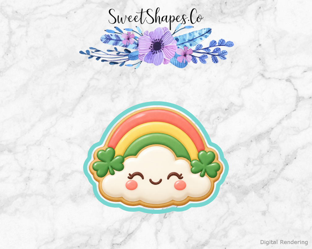 Lucky Picnic Rainbow Cloud Biscuit Cookie Cutter