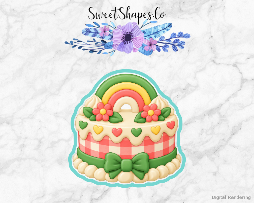 Lucky Picnic Rainbow Picnic Cake Cookie Cutter