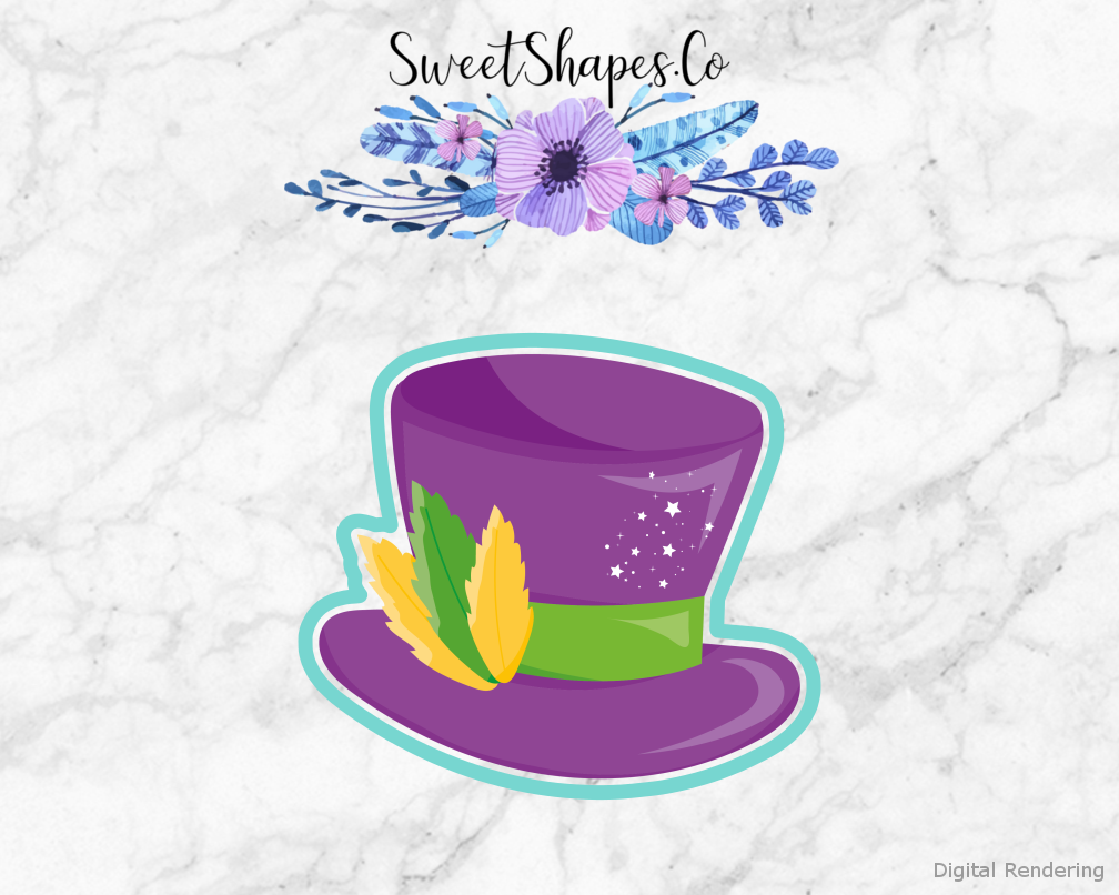 Mardi Gras Hat Cookie Cutter