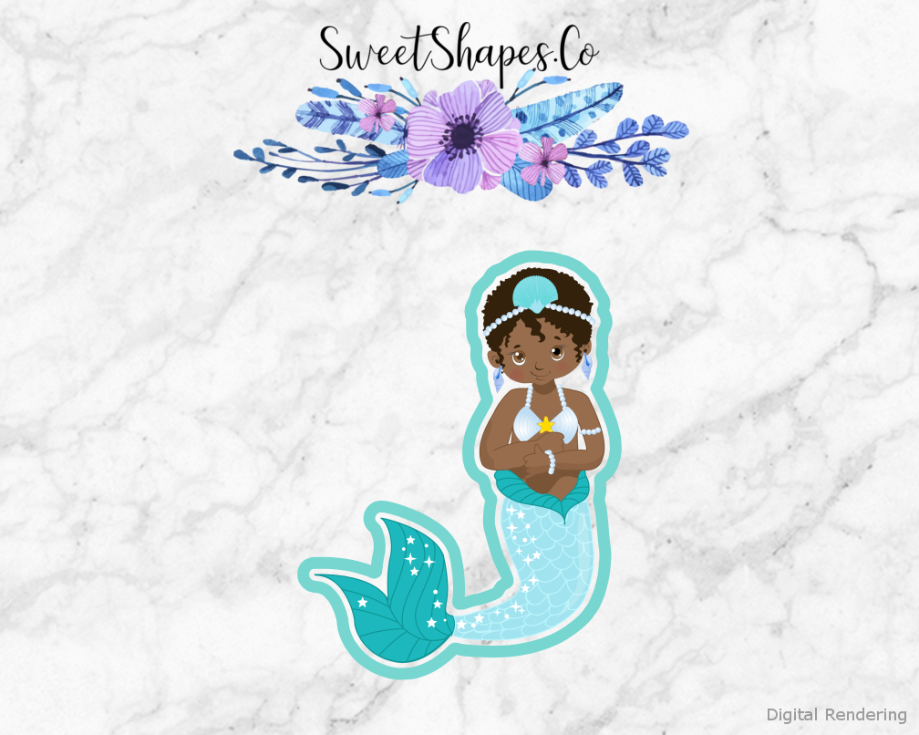 Mermaid 8 Cookie Cutter