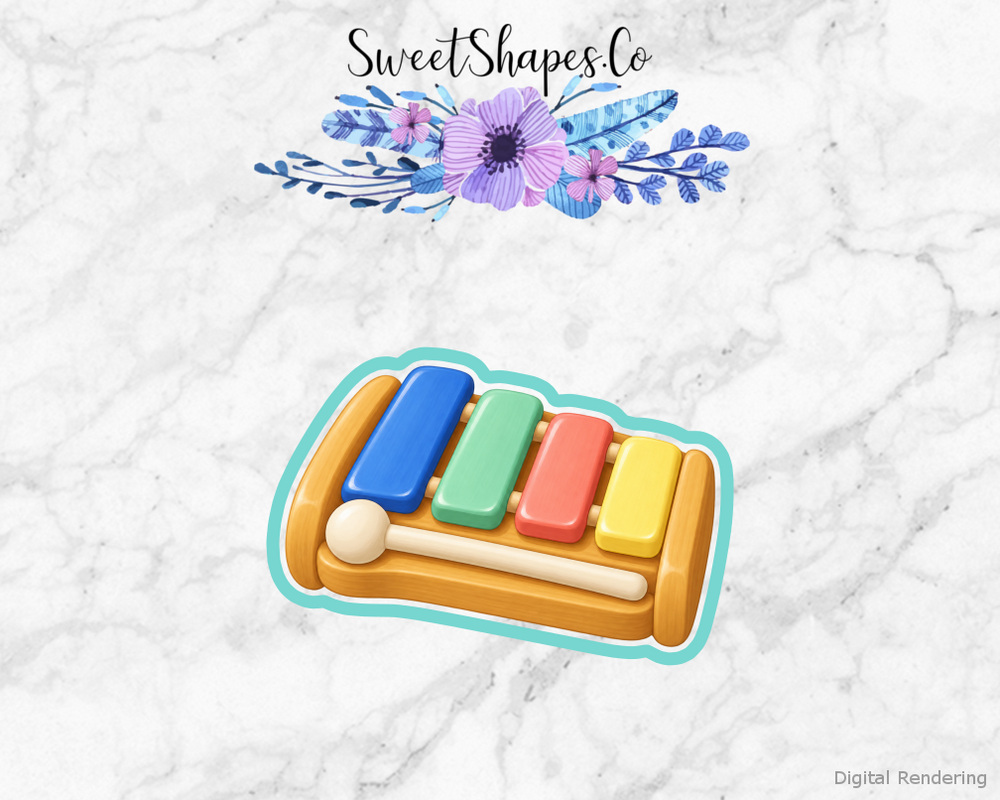 Music Makers Four Bar Glockenspiel Cookie Cutter