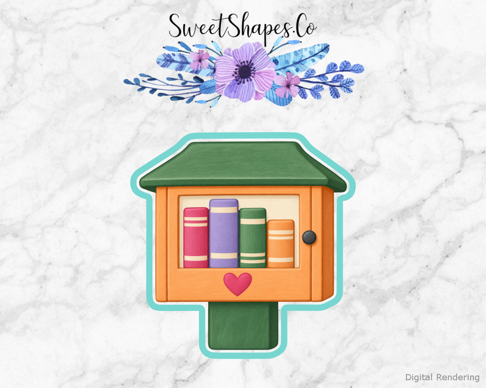 Neighborhood Book Nook Cookie Cutter