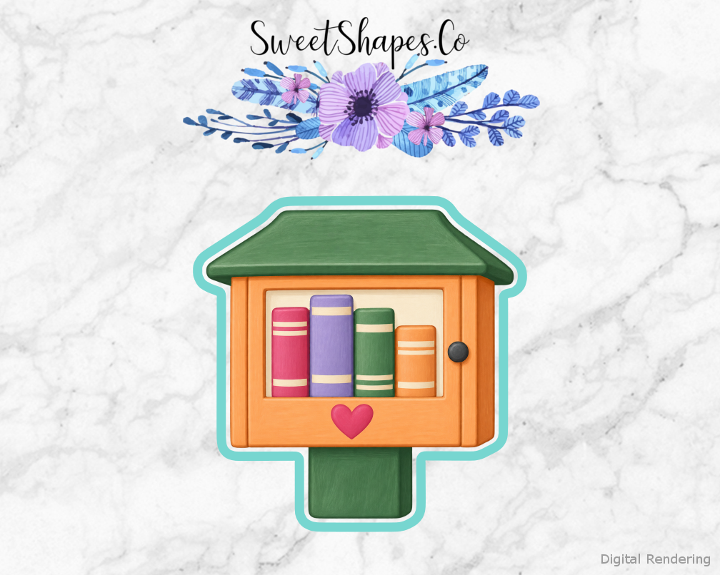 Neighborhood Book Nook Cookie Cutter