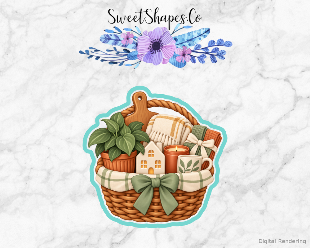 New Home Housewarming Gift Basket Cookie Cutter