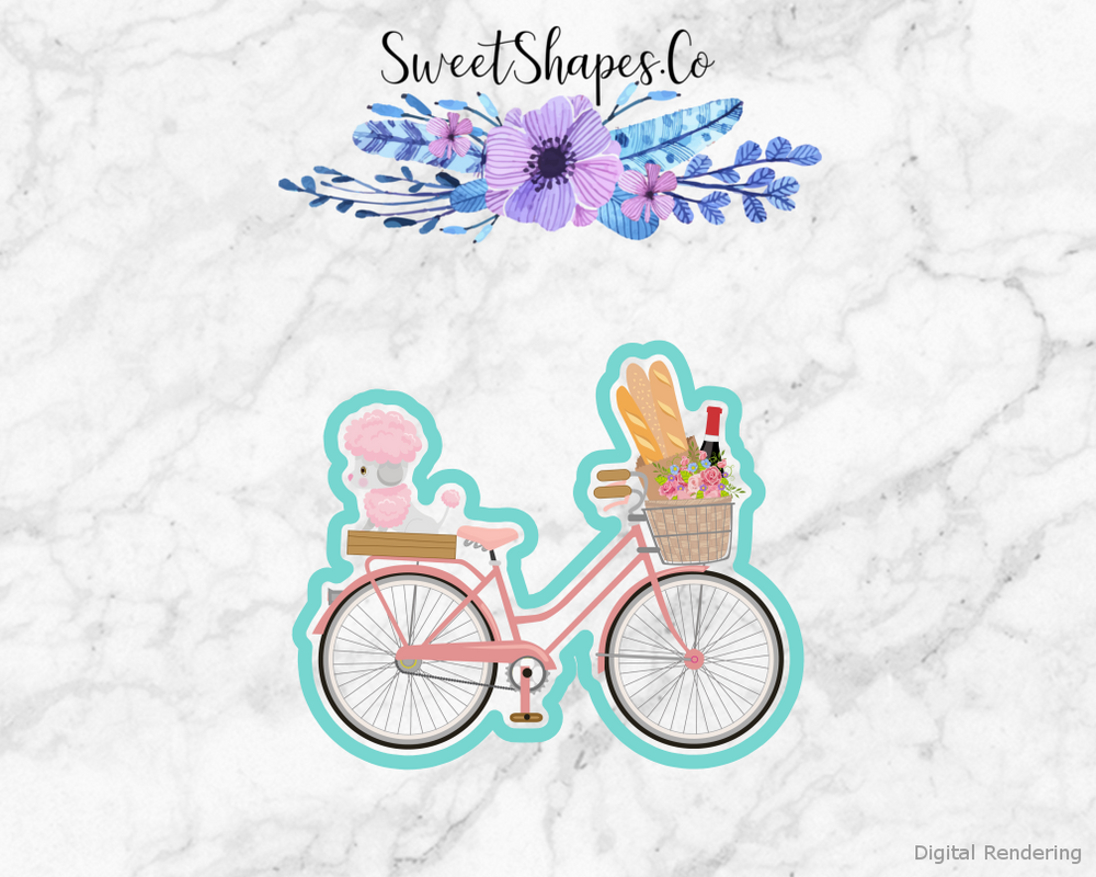 Parisian Bicycle Cookie Cutter