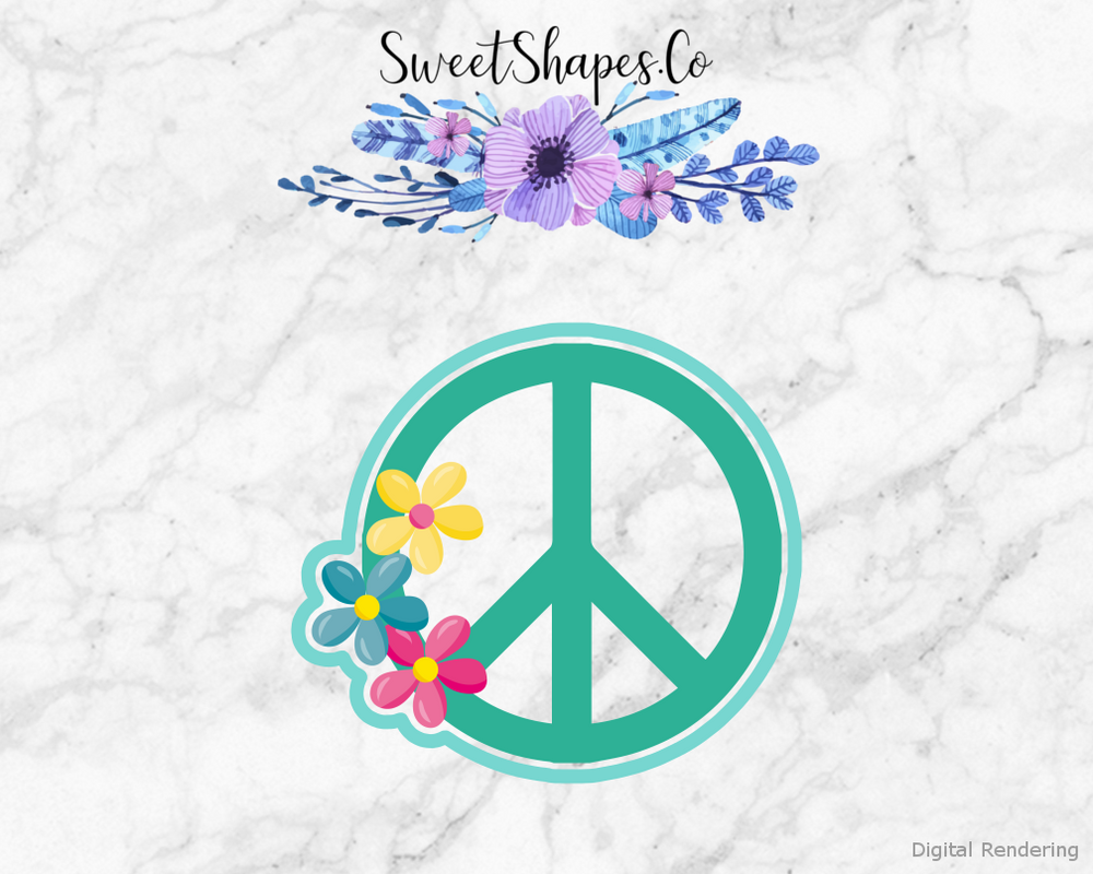 Peace Sign Cookie Cutter