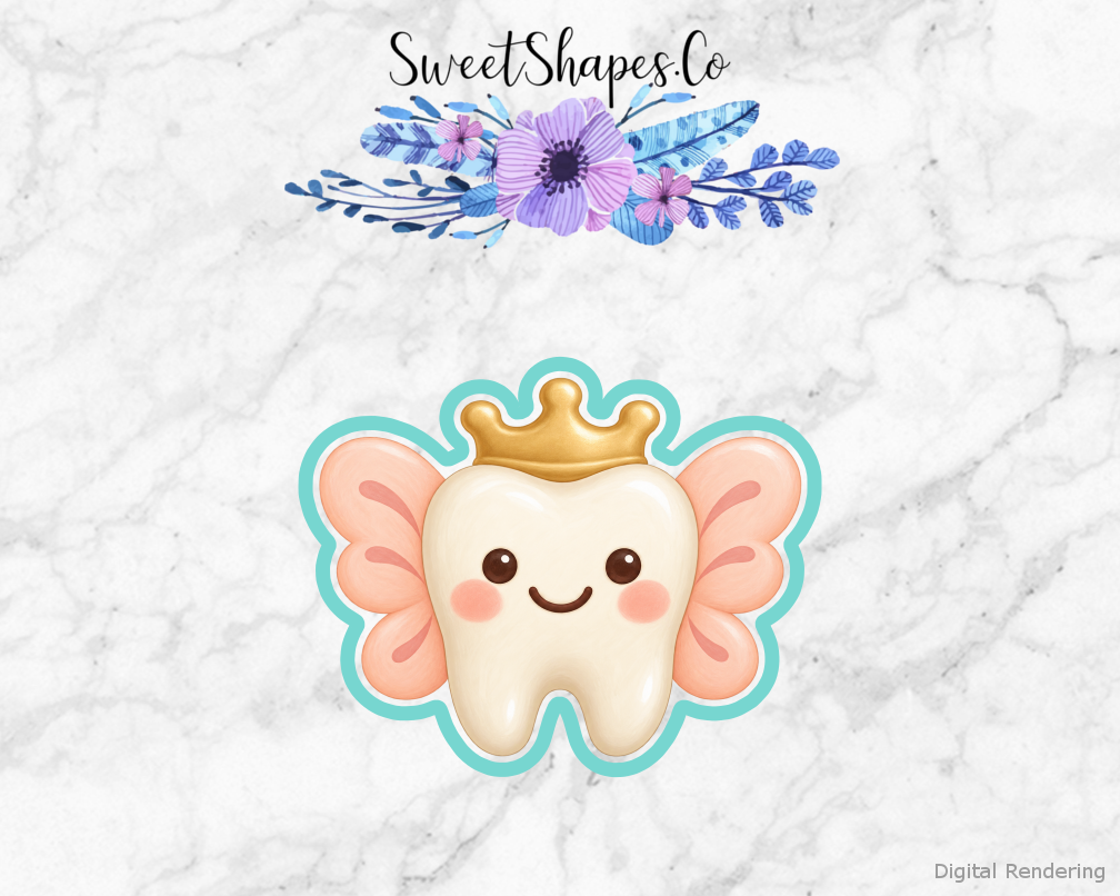 Peach Wing Tooth Fairy Cookie Cutter