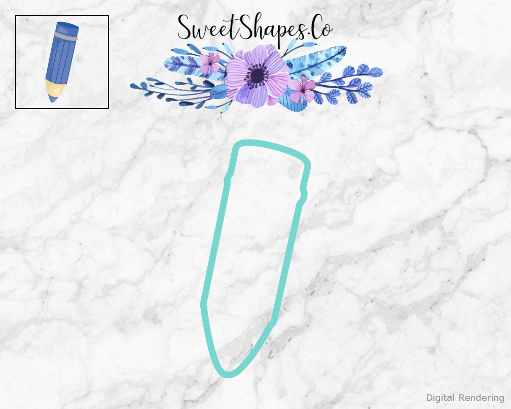 Pencil 1 Cookie Cutter